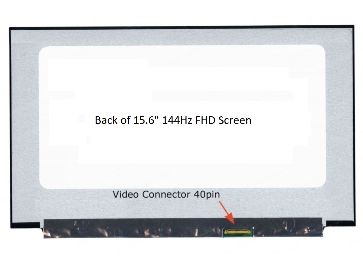 Asus TUF A15 15.6" 144Hz FHD LCD LED Laptop Screen Display - Image 2